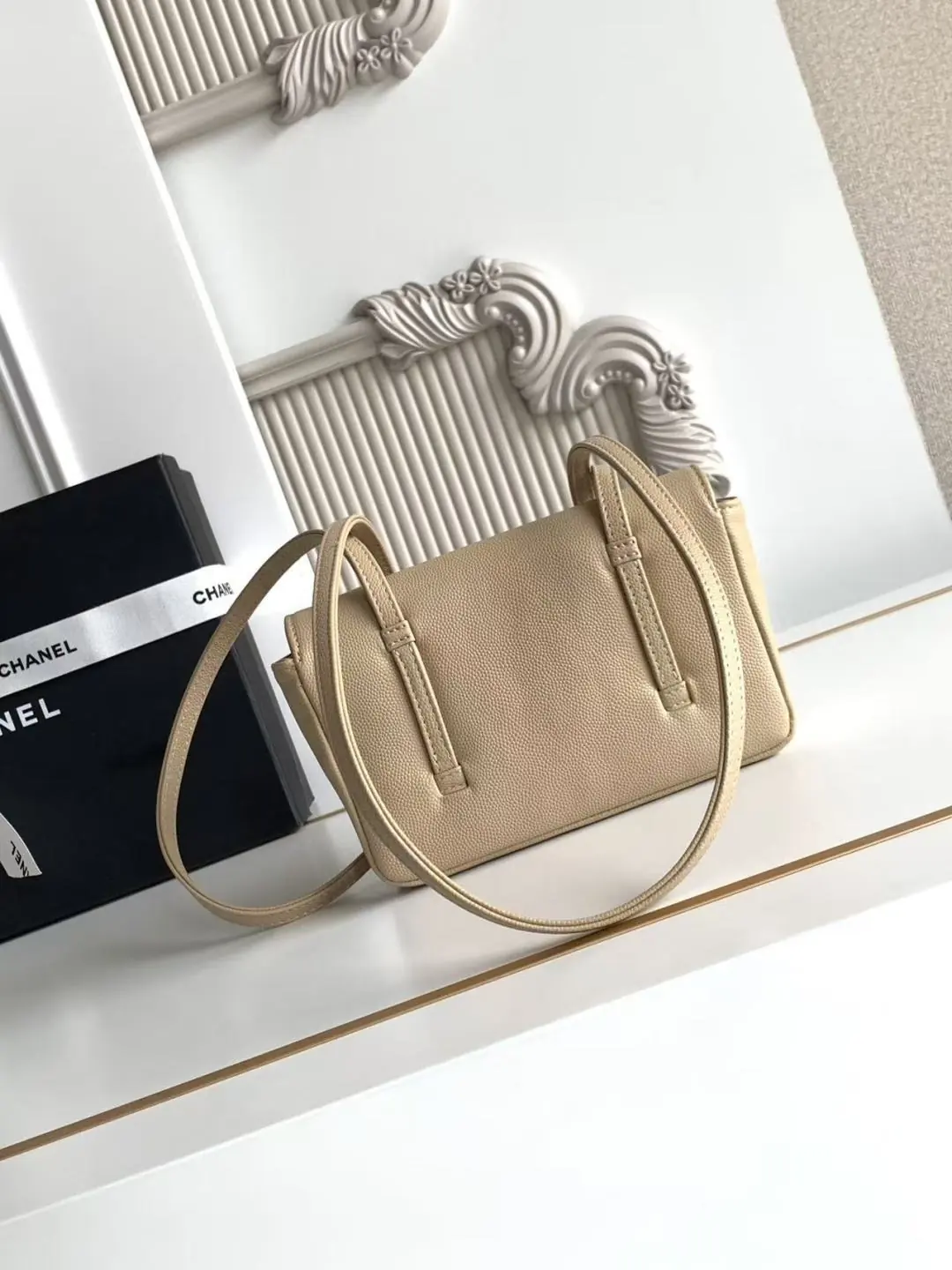 Chanel Style Leather Card Holder Lookbook Reference image 3
