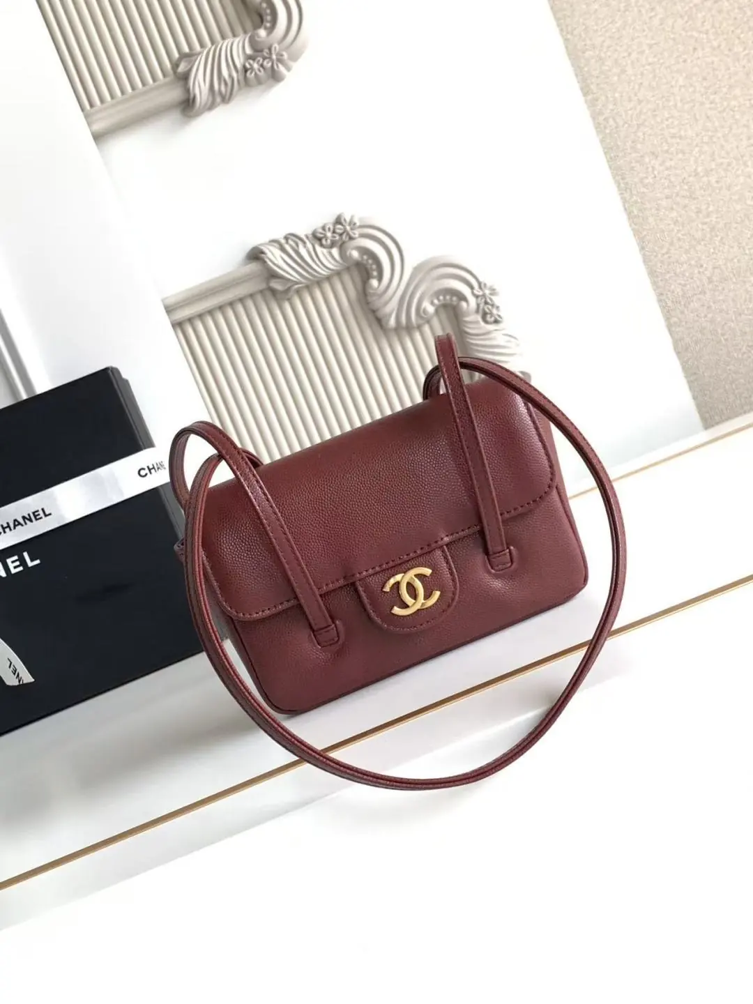 Chanel Style Leather Card Holder Lookbook Reference image 2