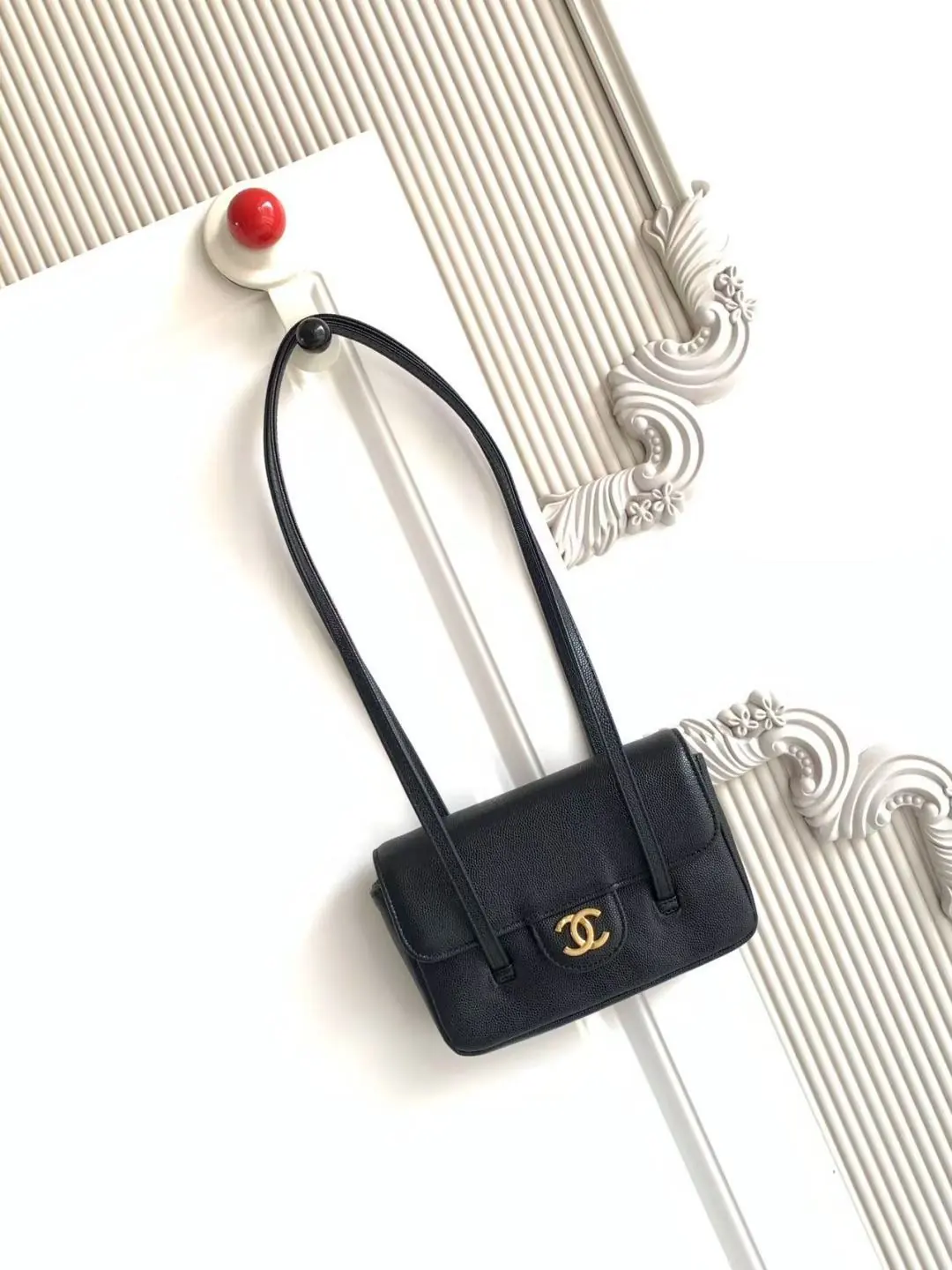 Chanel Style Leather Card Holder Lookbook Reference image 1
