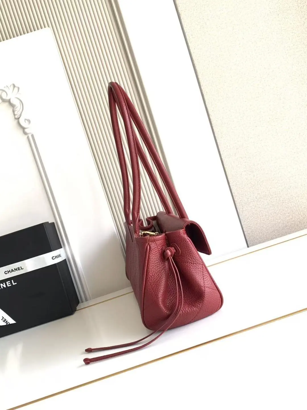 Chanel Style Leather Card Holder Lookbook Reference image 4