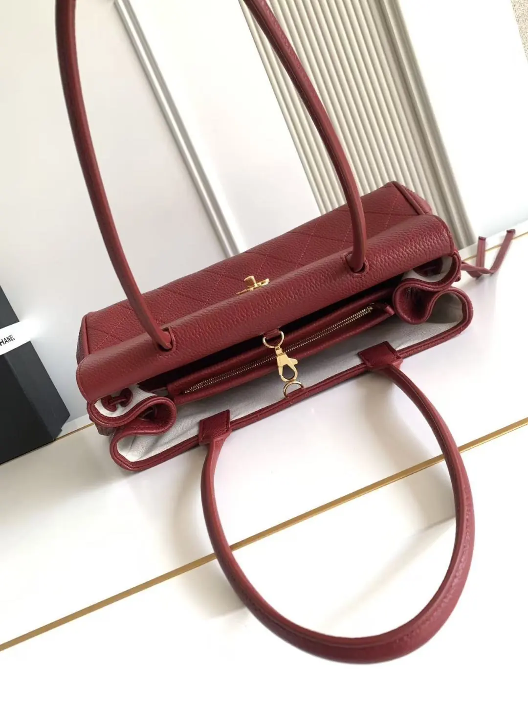 Chanel Style Leather Card Holder Lookbook Reference image 6