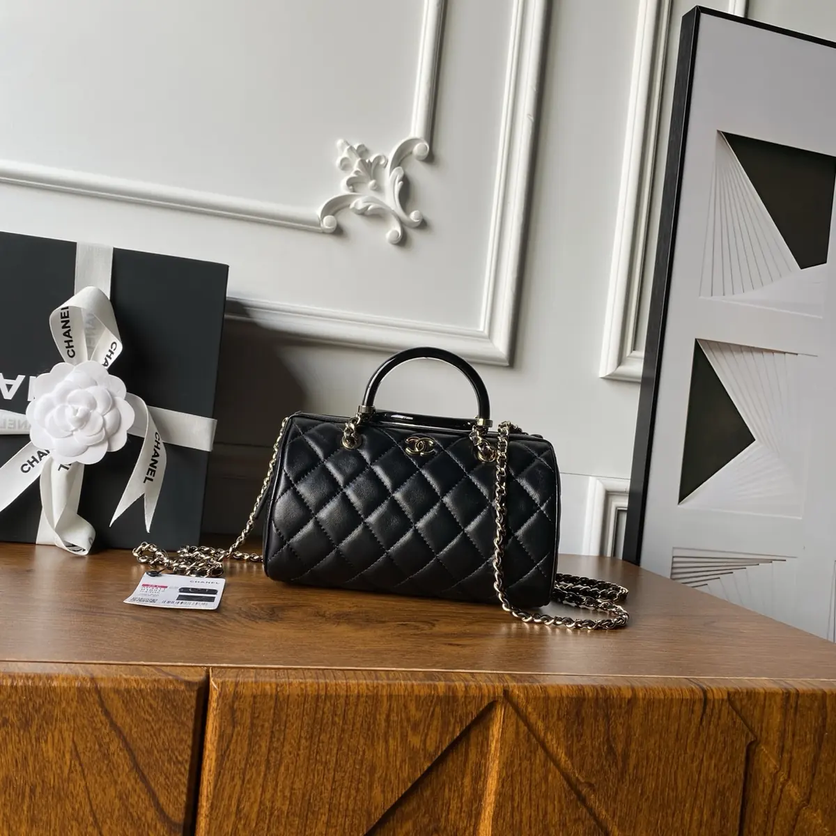 Chanel Style Leather Chain Bag Bags Chain Bag detail image 1 from source 764368