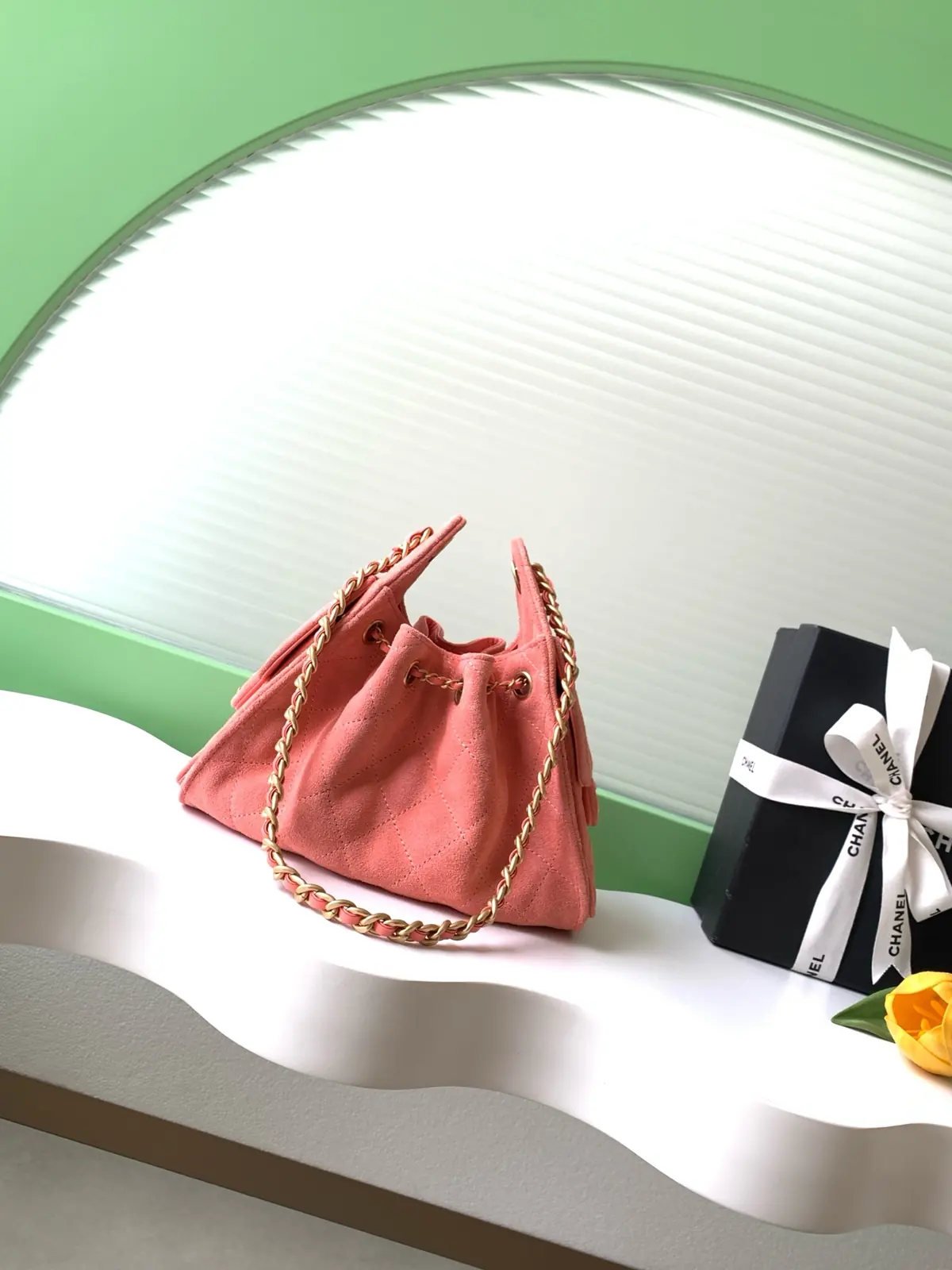 Chanel Style Leather Chain Bag Lookbook Reference image 3