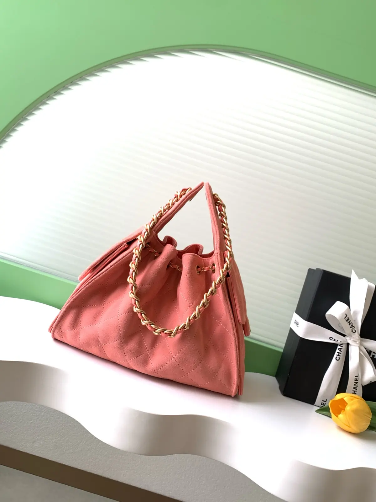 Chanel Style Leather Chain Bag Lookbook Reference image 3
