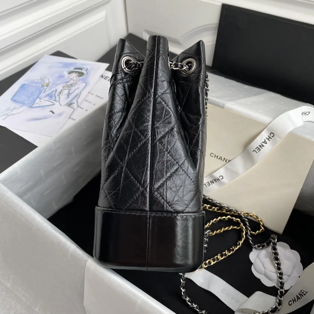 Chanel Style Leather Chain Bag Lookbook Reference image 4