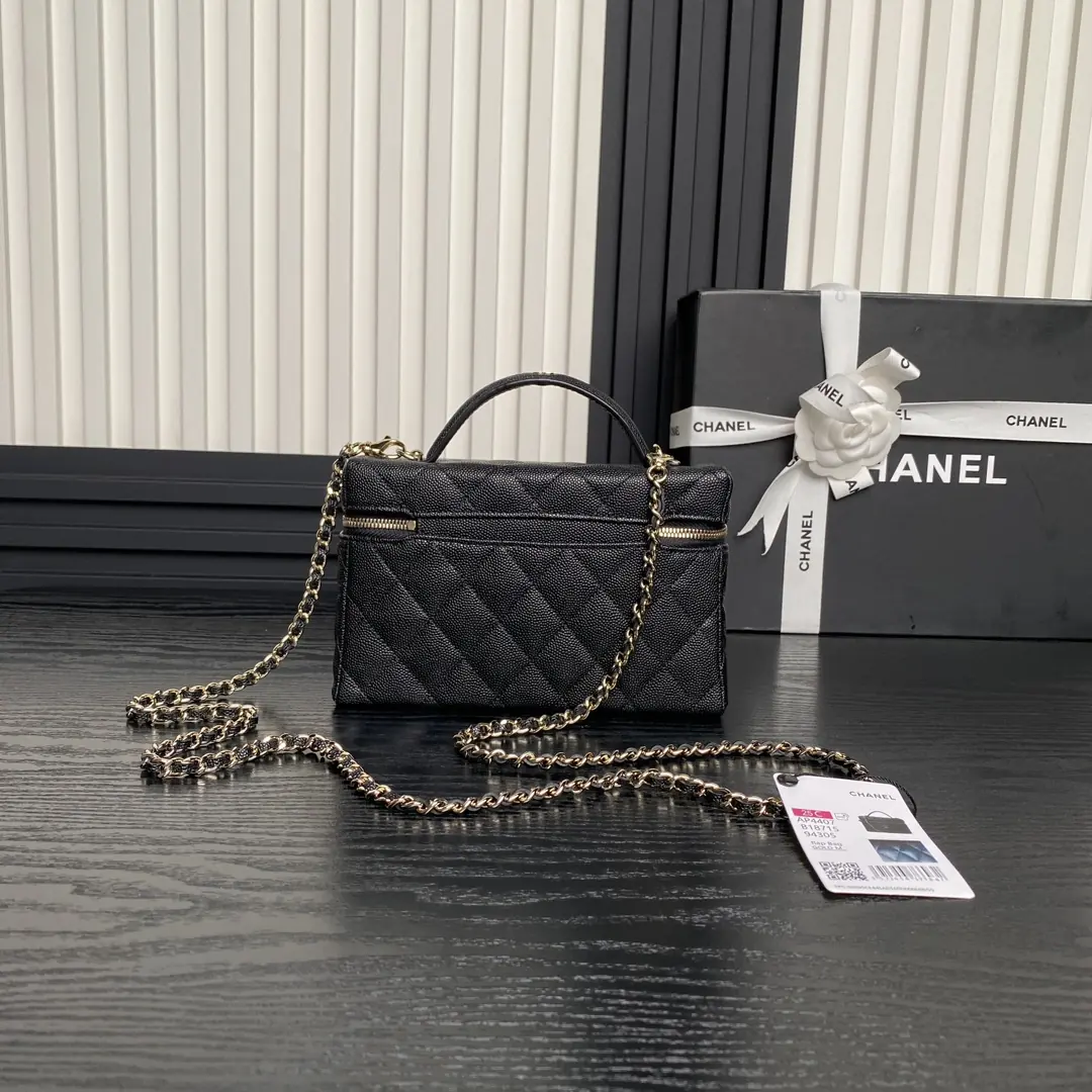 Chanel Style Leather Clutch Lookbook Reference image 2