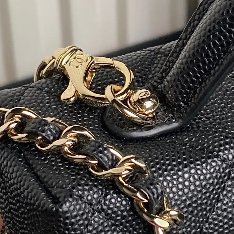 Chanel Style Leather Clutch Lookbook Reference image 5