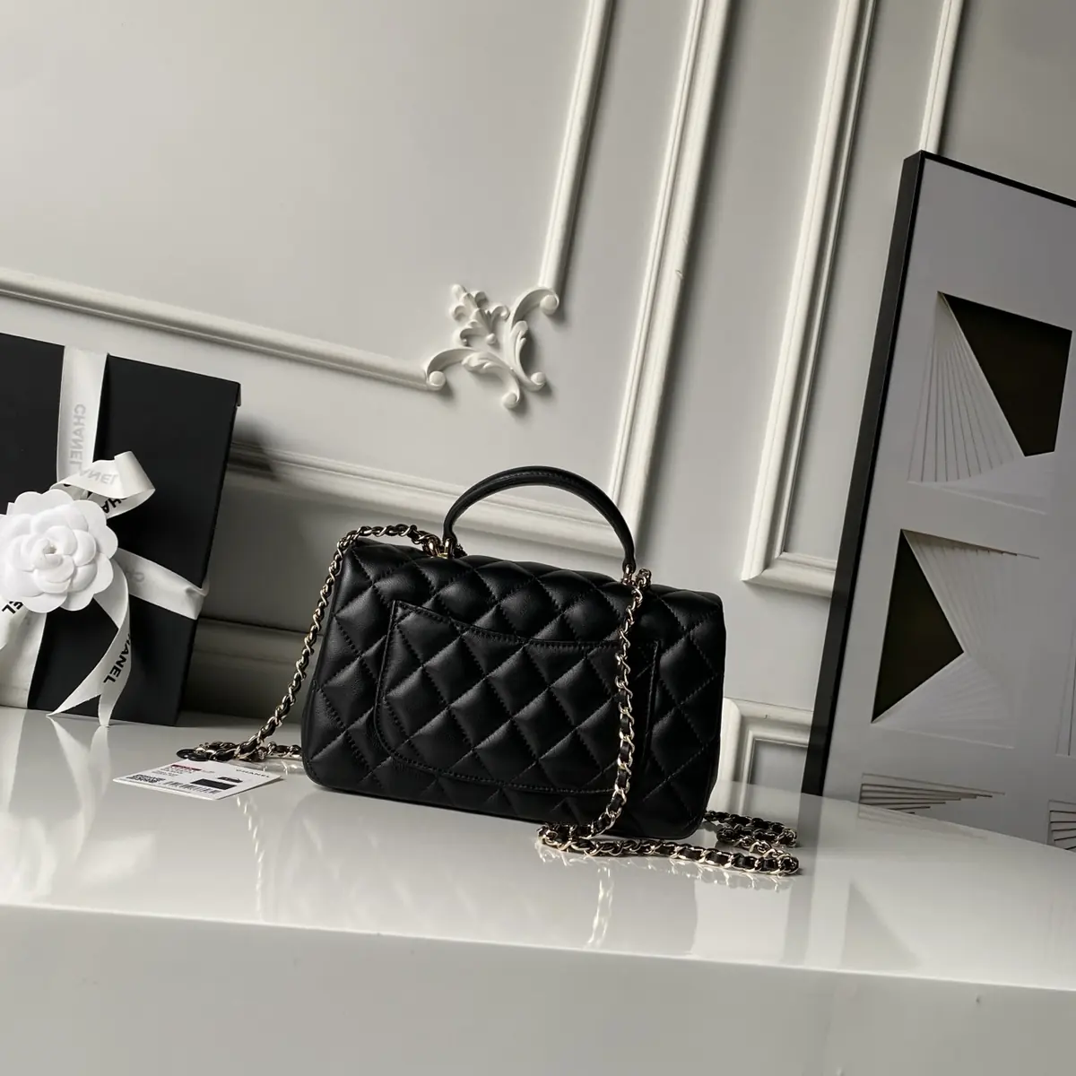 Chanel Style Leather Crossbody Bag Lookbook Reference image 2