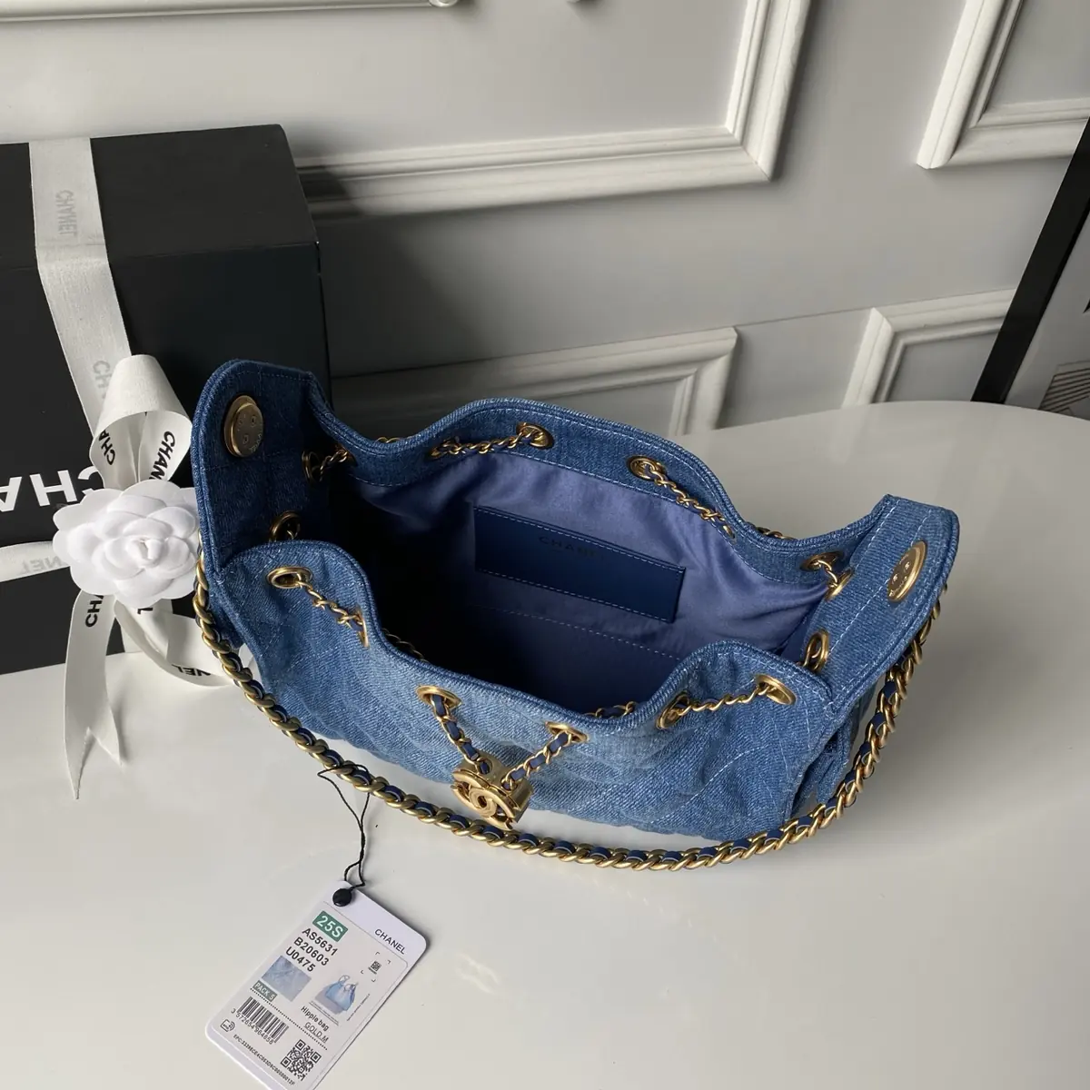 Chanel Style Leather Hobo Bag Bags Hobo Bag detail image 8 from source 764343