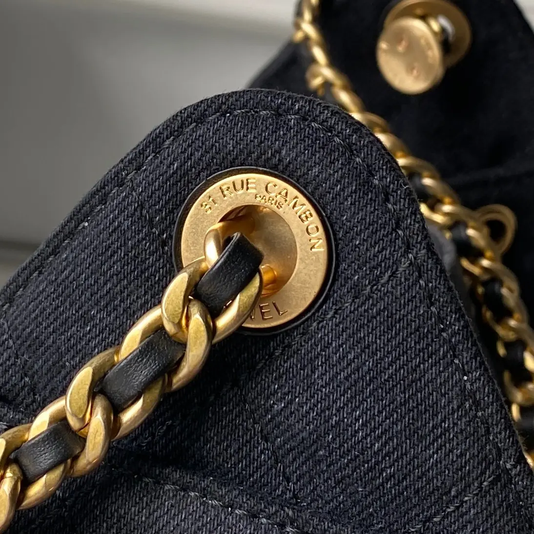 Chanel Style Leather Hobo Bag Bags Hobo Bag detail image 5 from source 764344