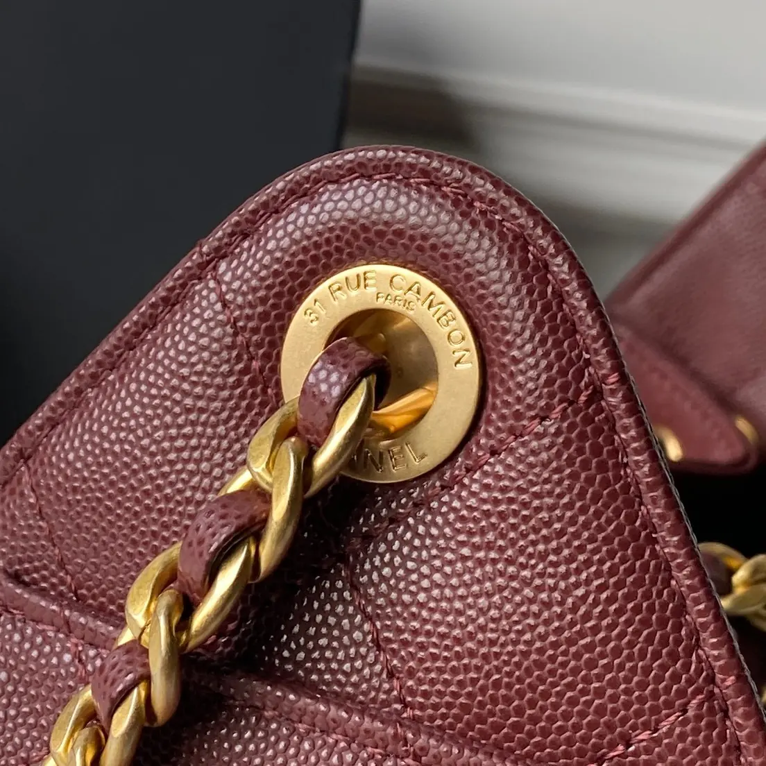 Chanel Style Leather Hobo Bag Bags Hobo Bag detail image 6 from source 764345