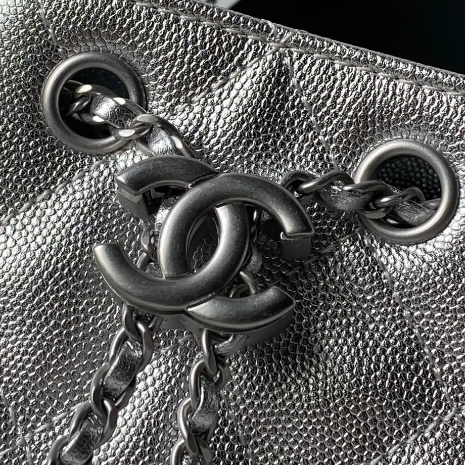 Chanel Style Leather Hobo Bag Bags Hobo Bag detail image 3 from source 764346