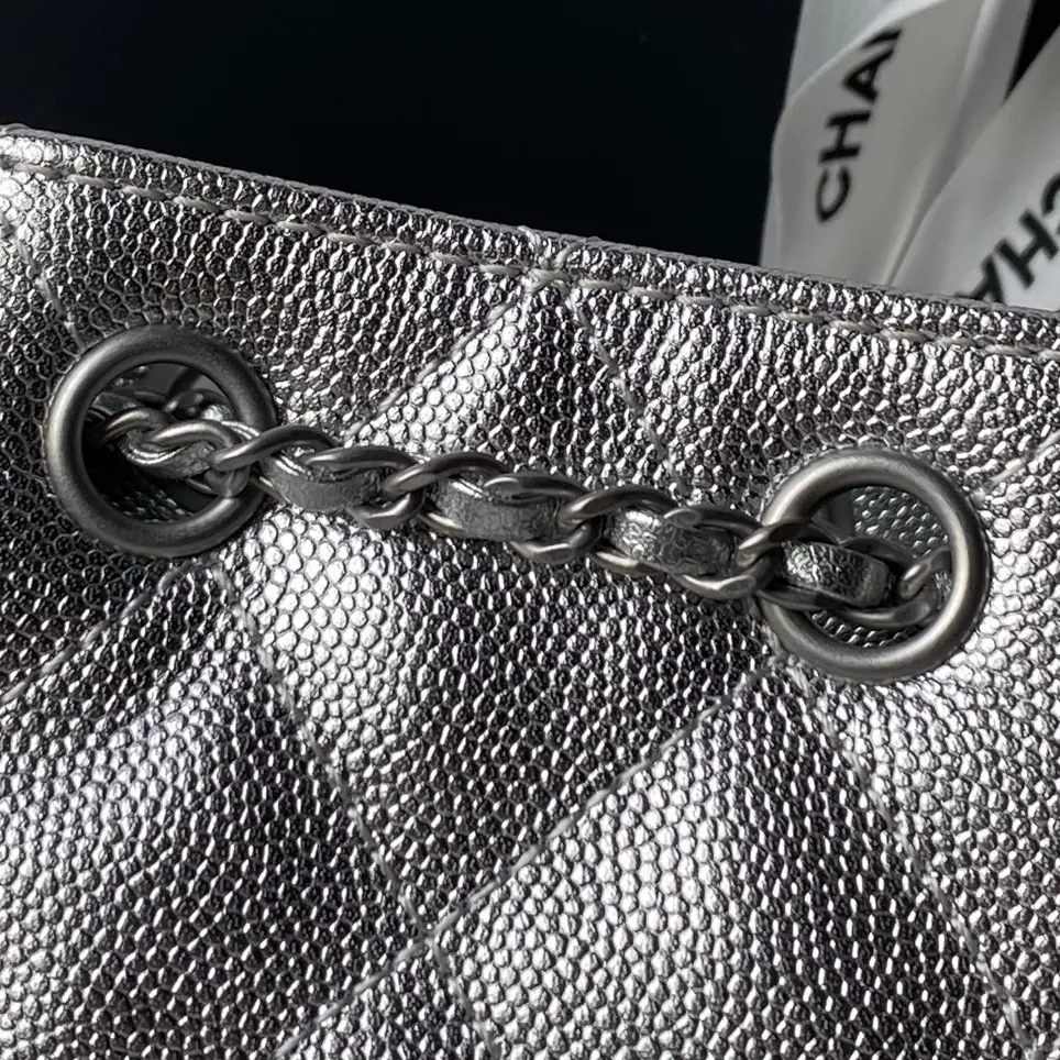 Chanel Style Leather Hobo Bag Bags Hobo Bag detail image 5 from source 764346