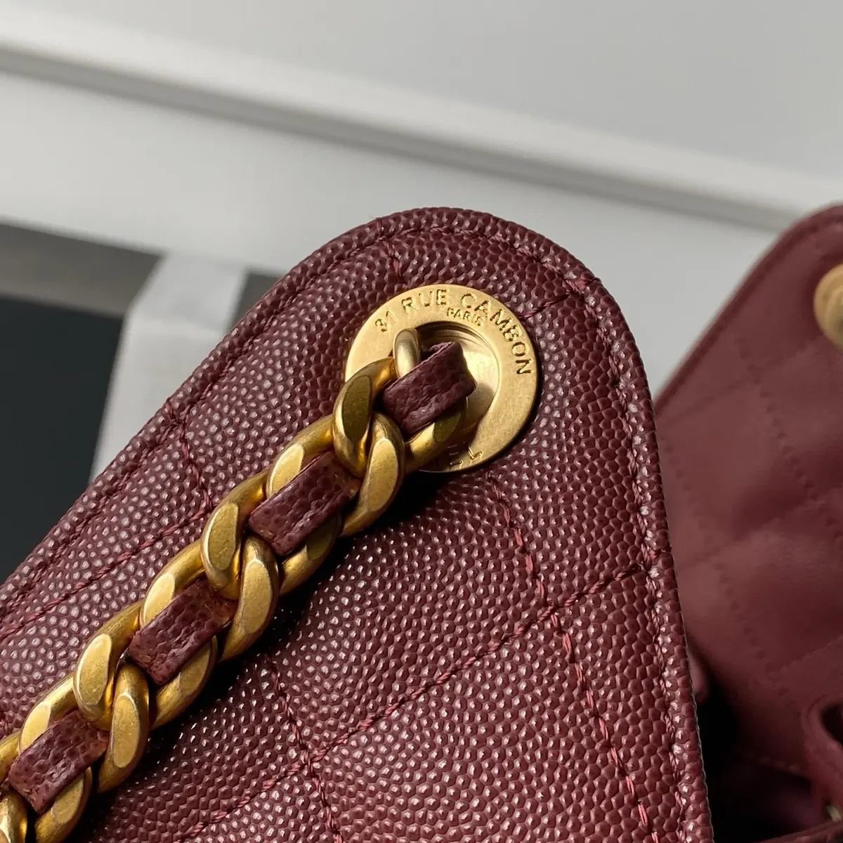 Chanel Style Leather Hobo Bag Bags Hobo Bag detail image 4 from source 764349