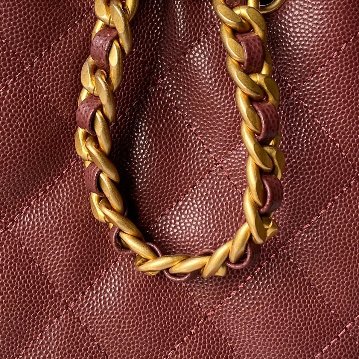 Chanel Style Leather Hobo Bag Bags Hobo Bag detail image 5 from source 764349