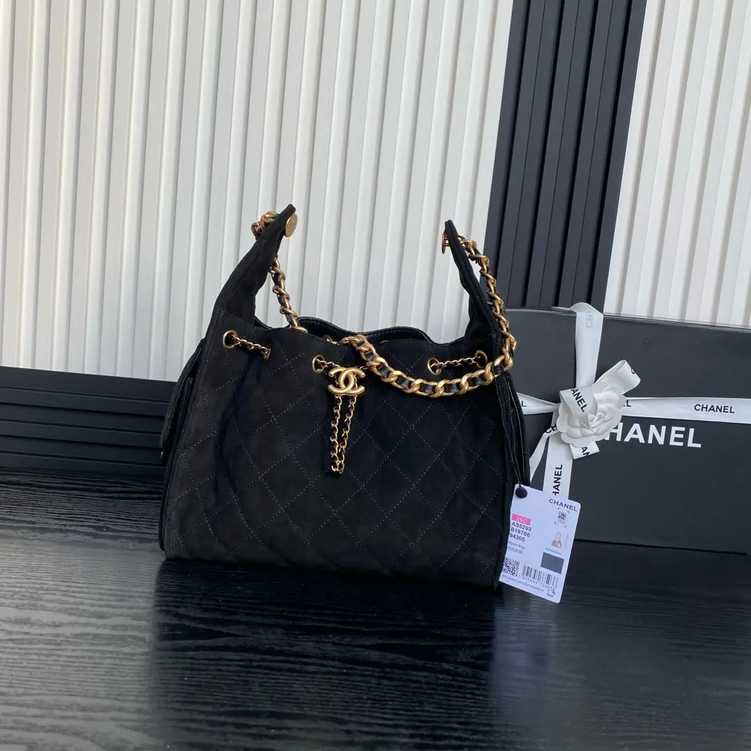 Chanel Style Leather Hobo Bag Bags Hobo Bag detail image 1 from source 764350