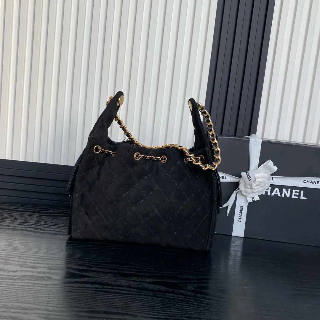 Chanel Style Leather Hobo Bag Bags Hobo Bag detail image 2 from source 764350