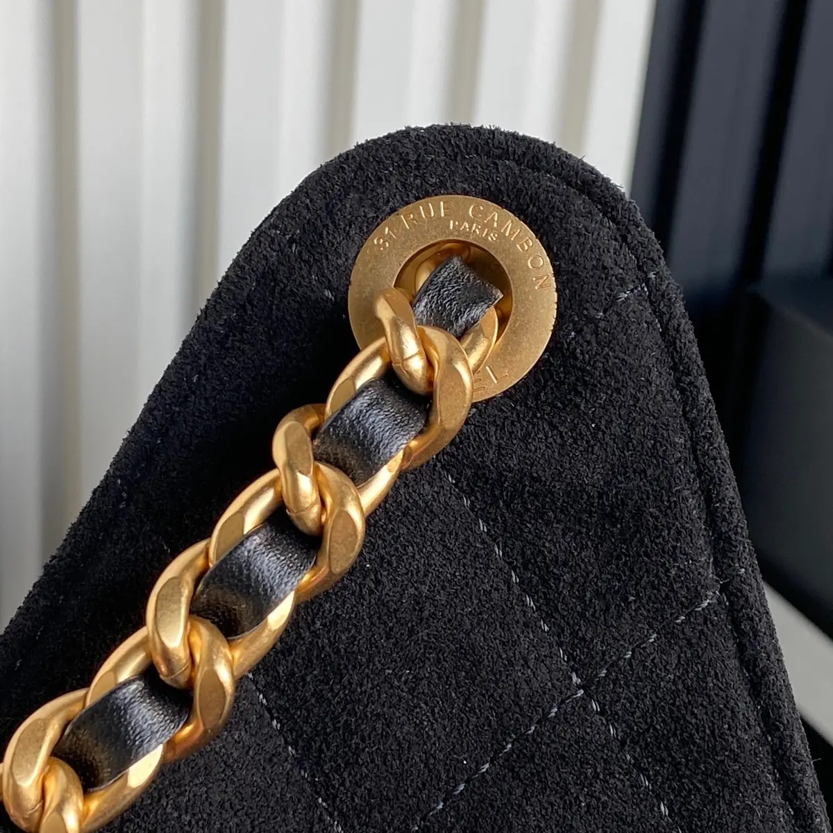 Chanel Style Leather Hobo Bag Bags Hobo Bag detail image 3 from source 764350