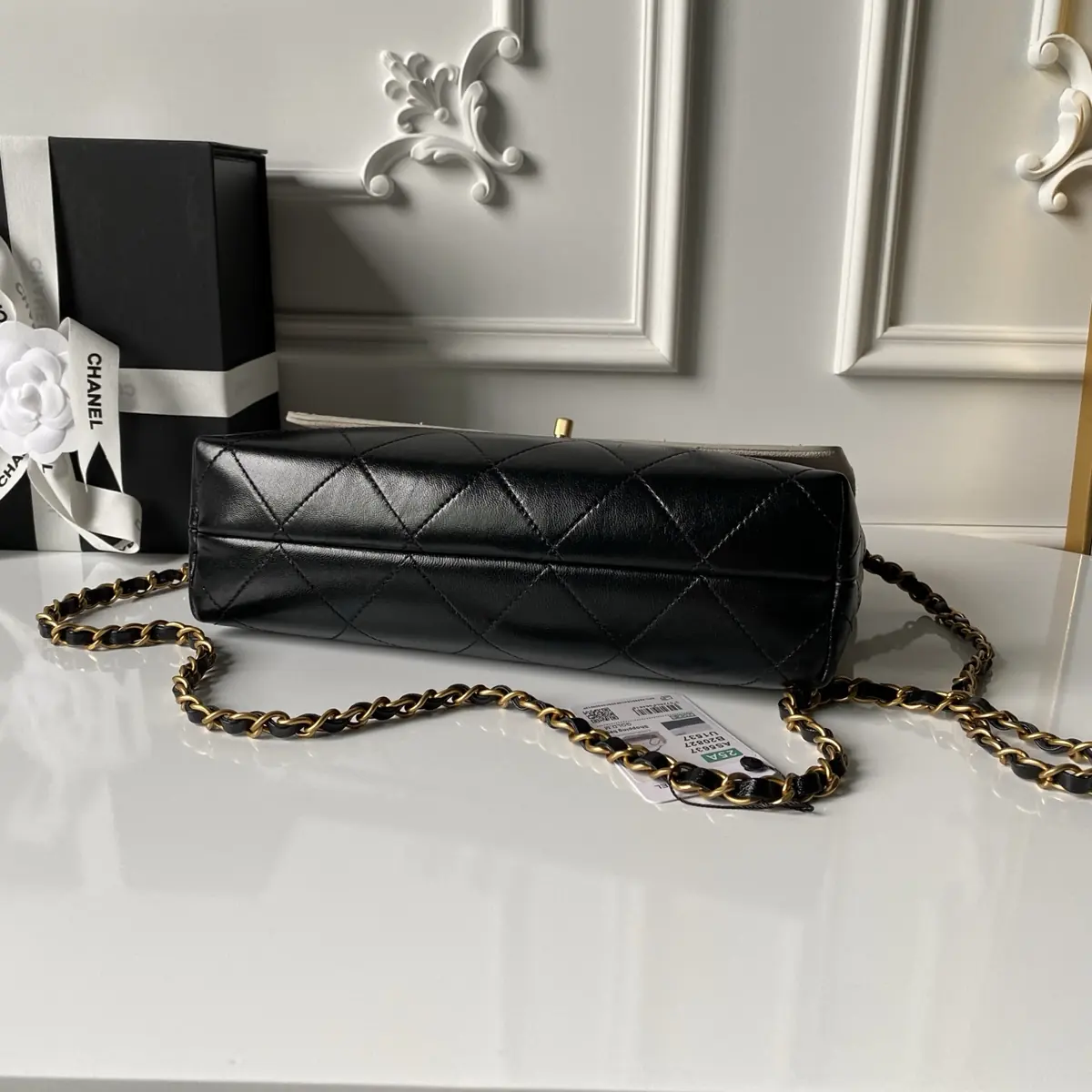 Chanel Style Leather Hobo Bag Bags Hobo Bag detail image 6 from source 764372