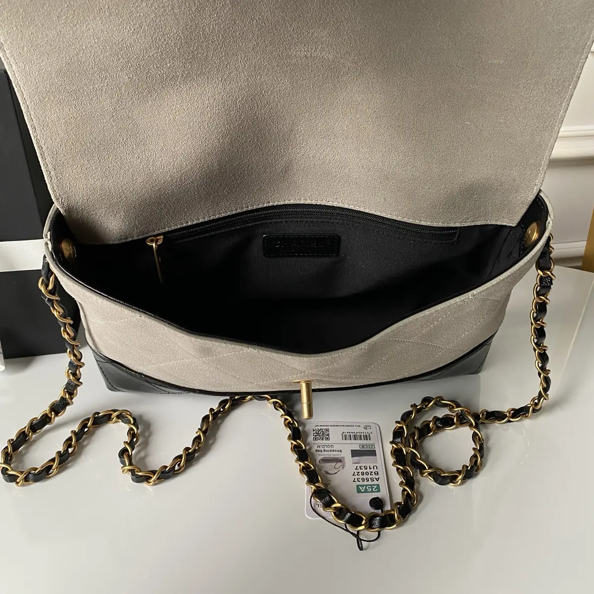 Chanel Style Leather Hobo Bag Bags Hobo Bag detail image 7 from source 764372