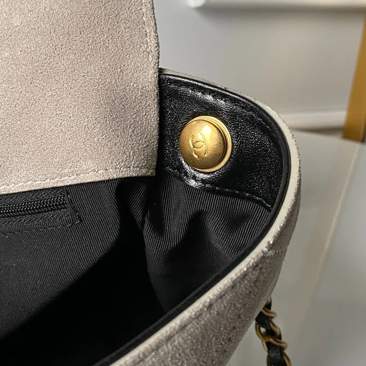 Chanel Style Leather Hobo Bag Bags Hobo Bag detail image 9 from source 764372