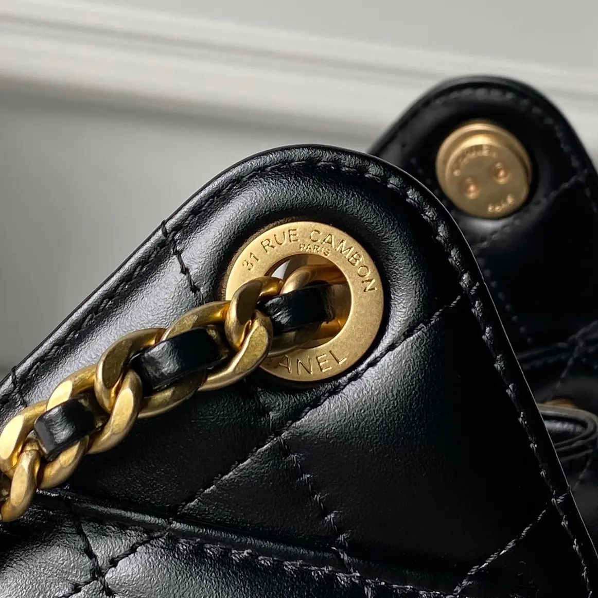 Chanel Style Leather Hobo Bag Bags Hobo Bag detail image 4 from source 764373