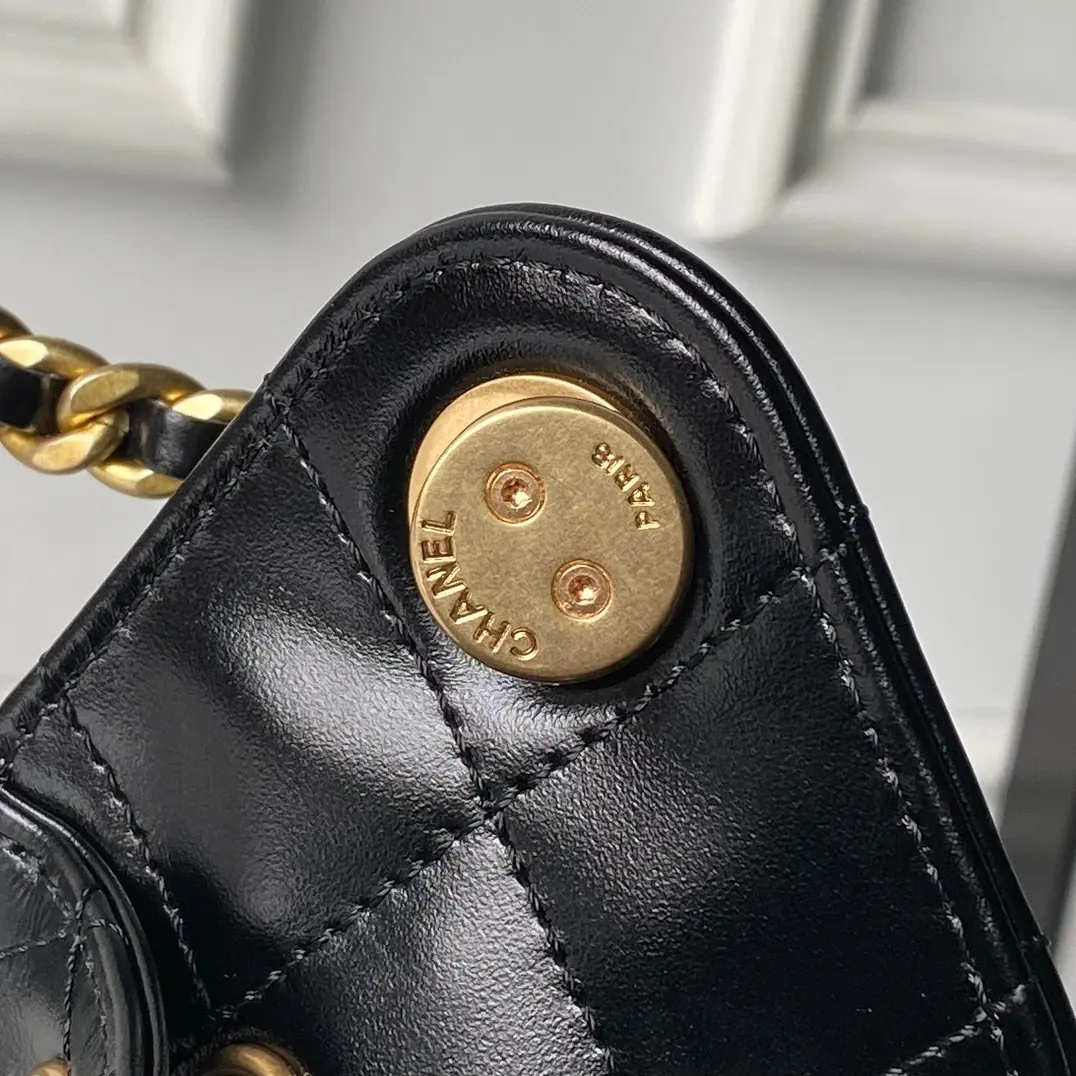 Chanel Style Leather Hobo Bag Bags Hobo Bag detail image 5 from source 764373