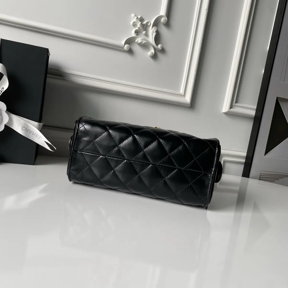 Chanel Style Leather Hobo Bag Bags Hobo Bag detail image 6 from source 764373