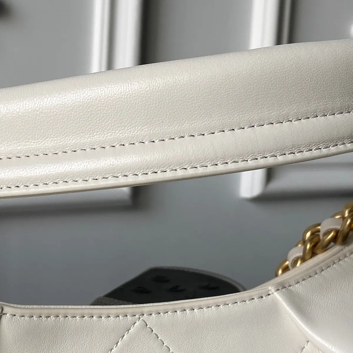 Chanel Style Leather Hobo Bag Bags Hobo Bag detail image 4 from source 764375