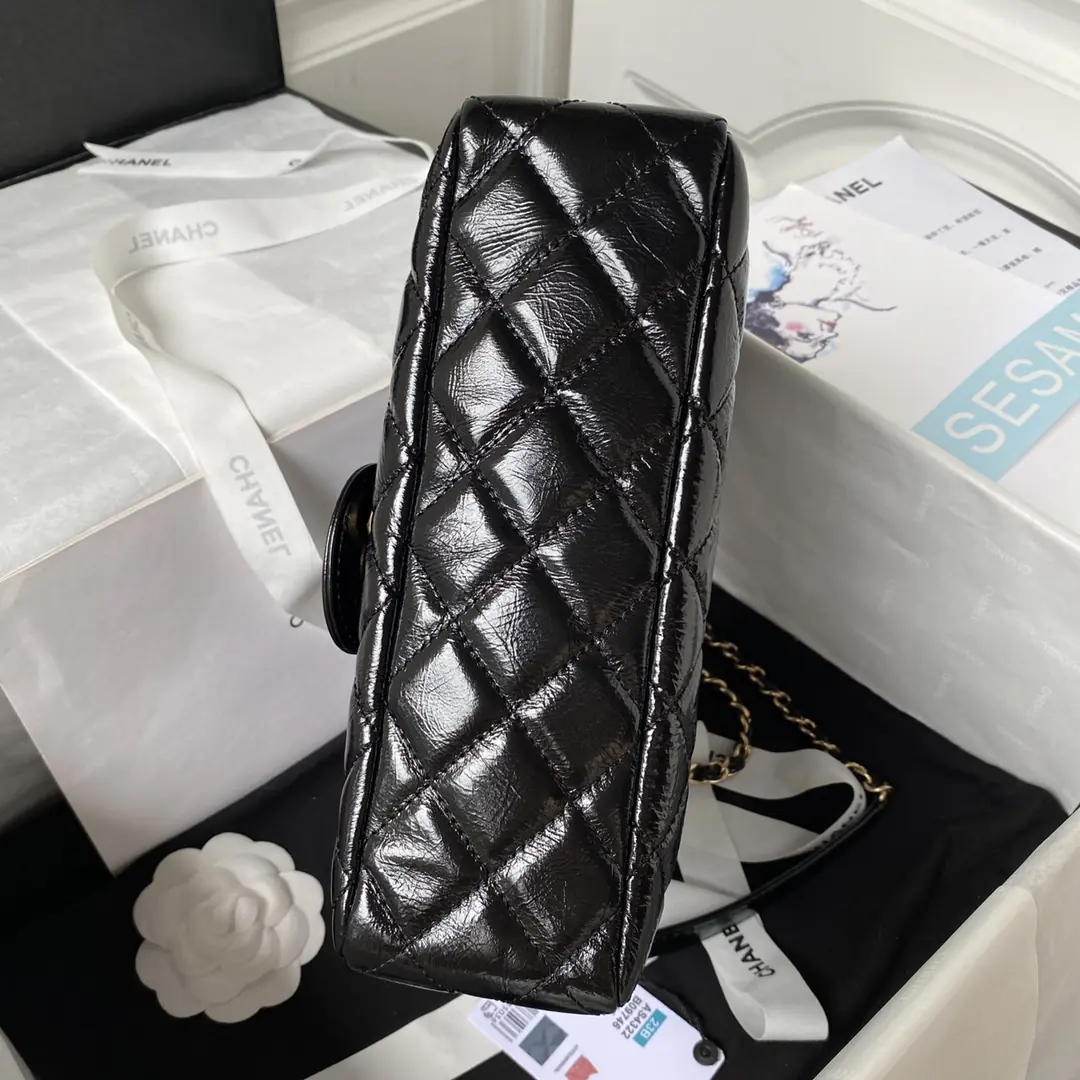 Chanel Style Leather Hobo Bag Bags Hobo Bag detail image 5 from source 764384