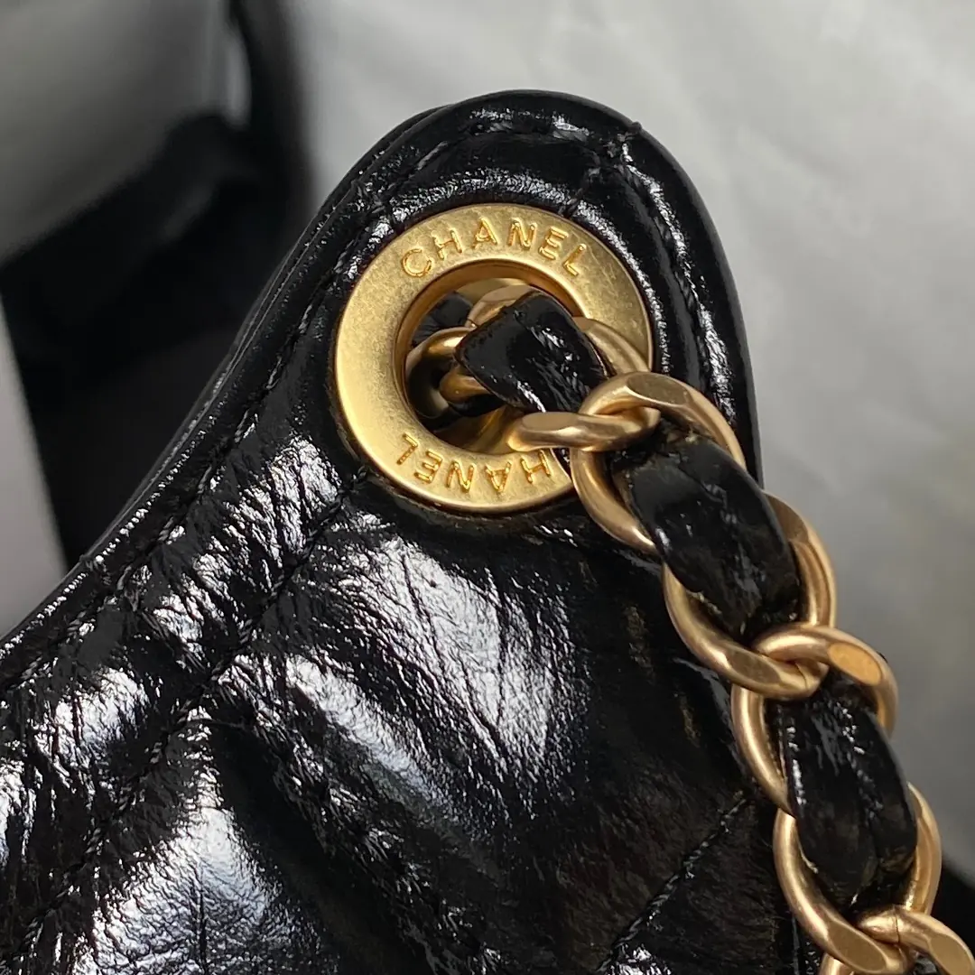 Chanel Style Leather Hobo Bag Bags Hobo Bag detail image 7 from source 764384