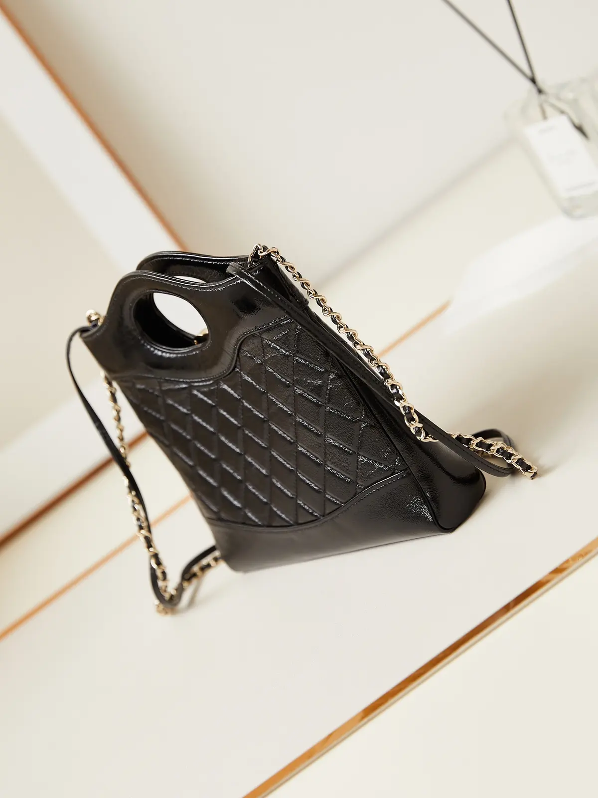 Chanel Style Leather Shoulder Bag Lookbook Reference image 3