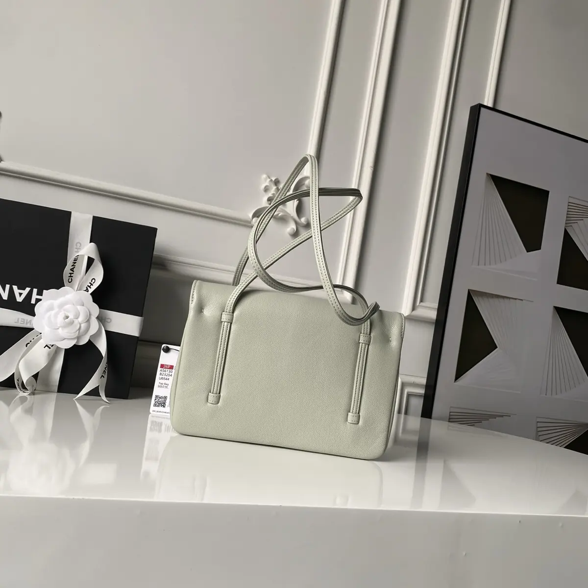 Chanel Style Leather Shoulder Bag Lookbook Reference image 2