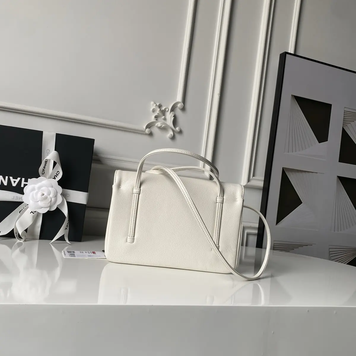 Chanel Style Leather Shoulder Bag Lookbook Reference image 2