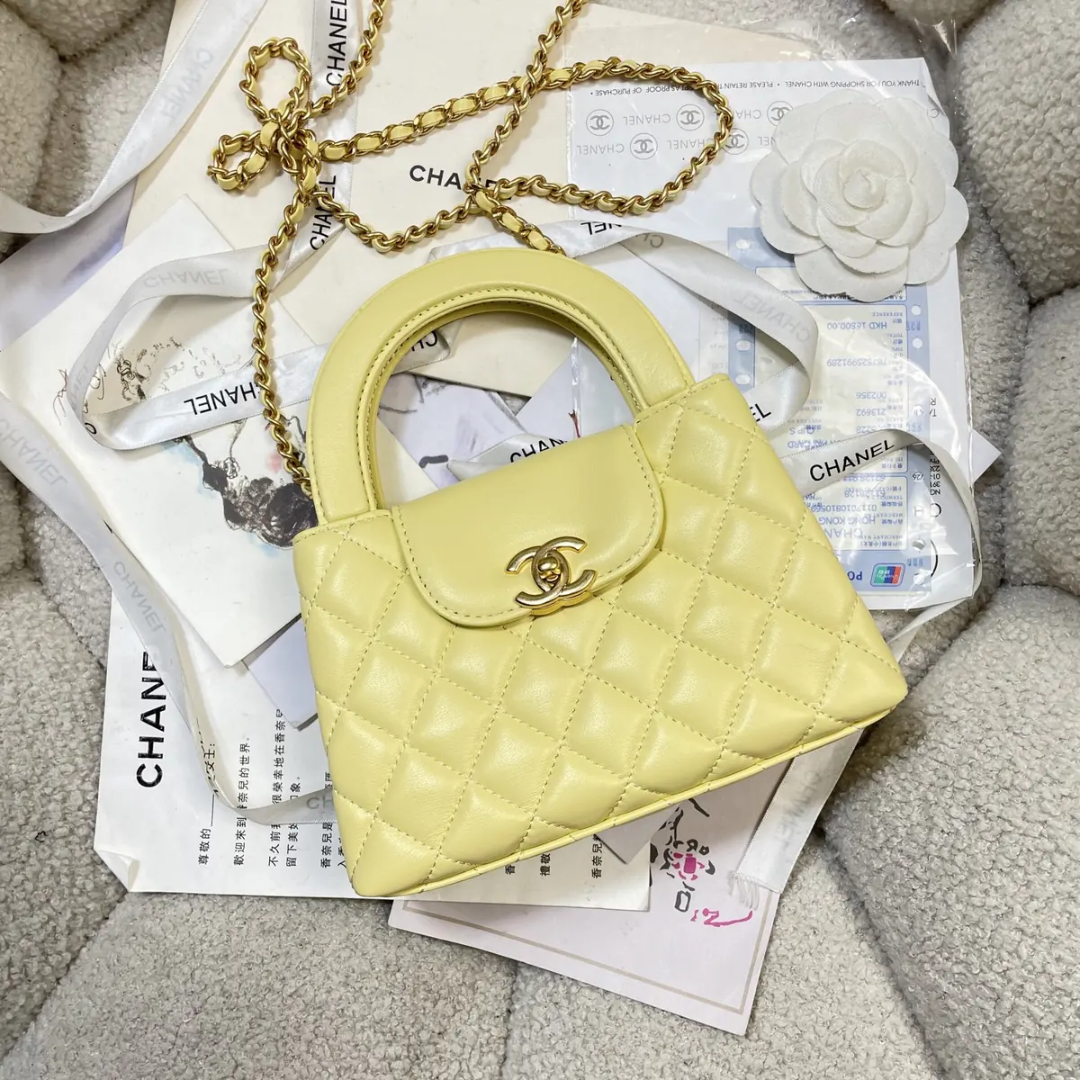 Chanel Style Leather Top Handle Bag Lookbook Reference image 5