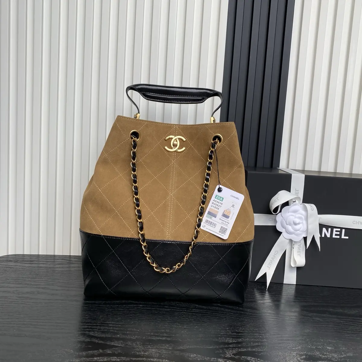 Chanel Style Leather Tote Bag Lookbook Reference image 1