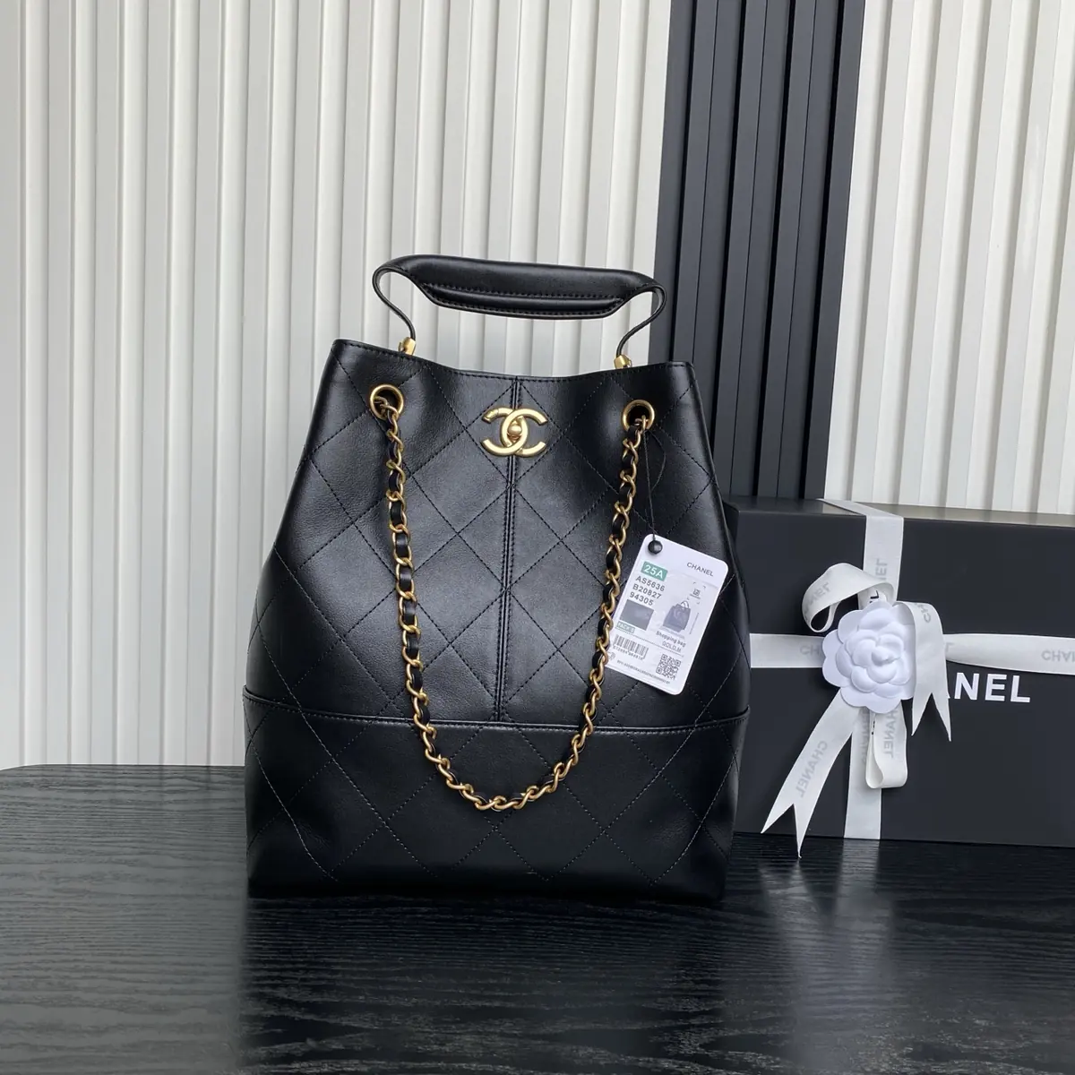 Chanel Style Leather Tote Bag Lookbook Reference image 1