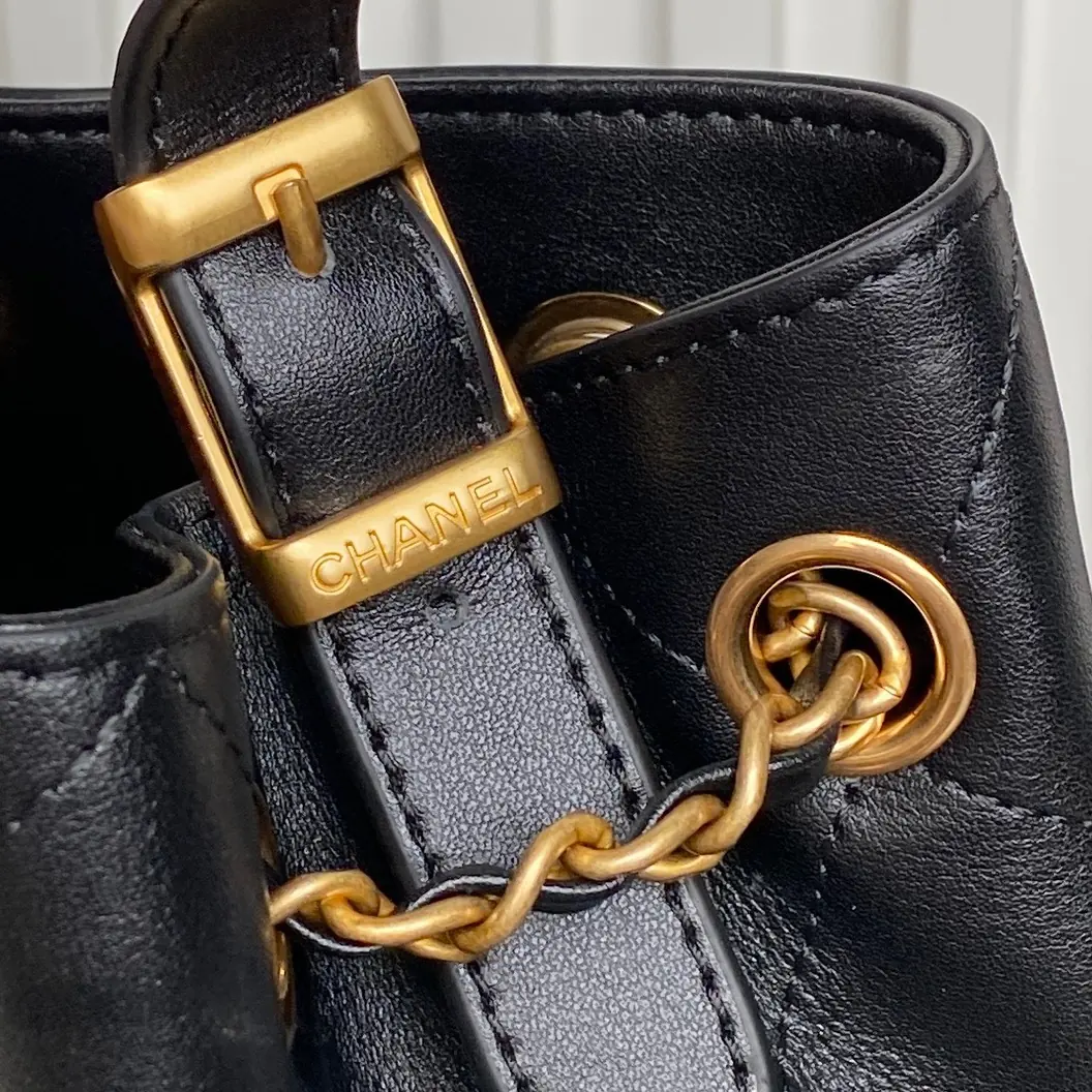 Chanel Style Leather Tote Bag Lookbook Reference image 4