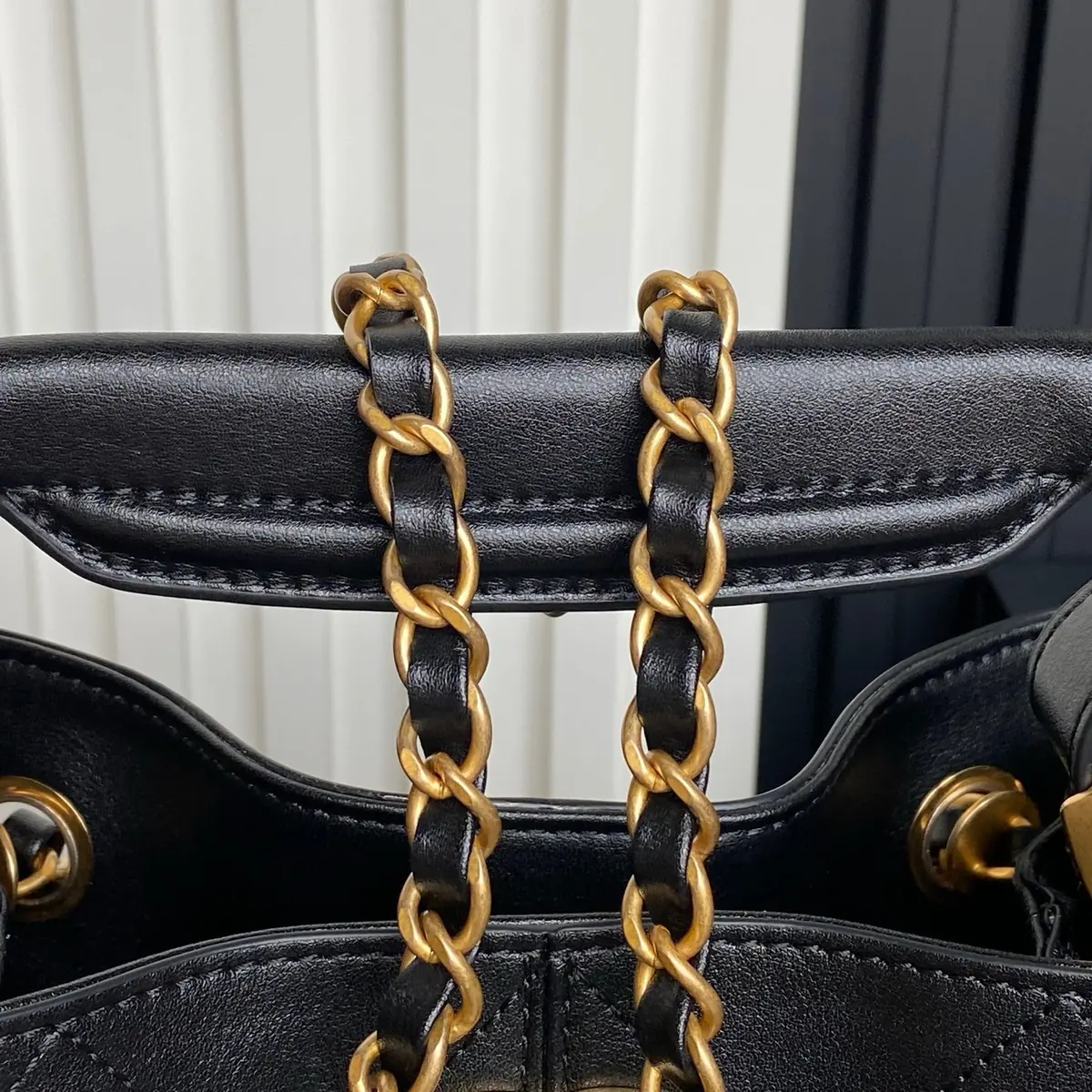 Chanel Style Leather Tote Bag Lookbook Reference image 5