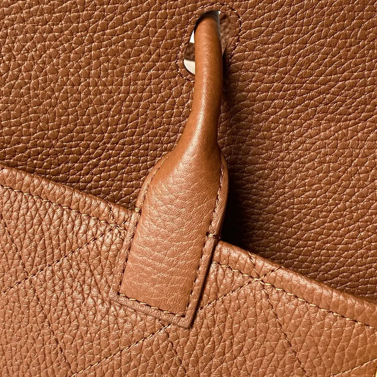 Chanel Style Leather Tote Bag Lookbook Reference image 4