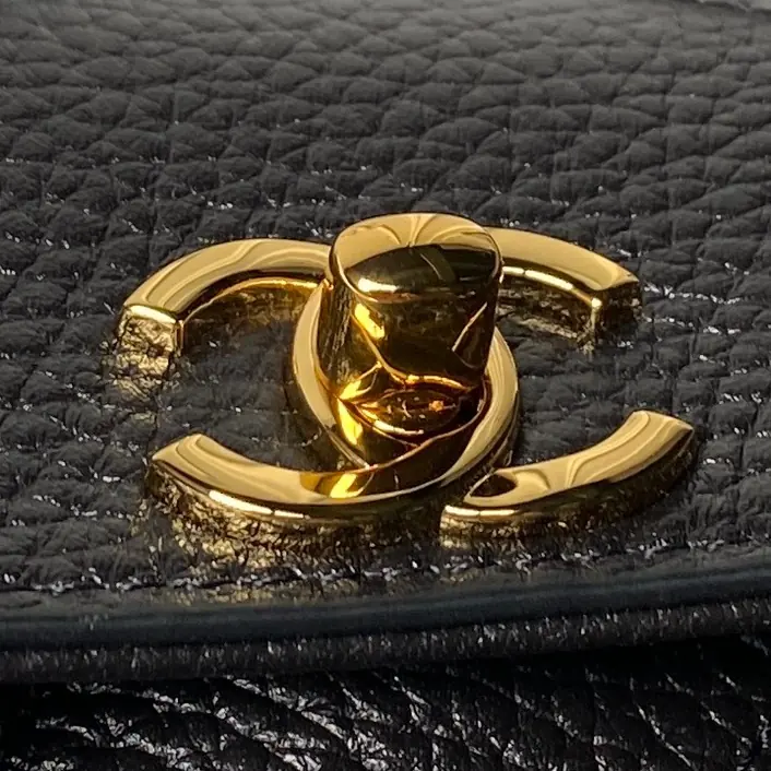 Chanel Style Leather Tote Bag Lookbook Reference image 3