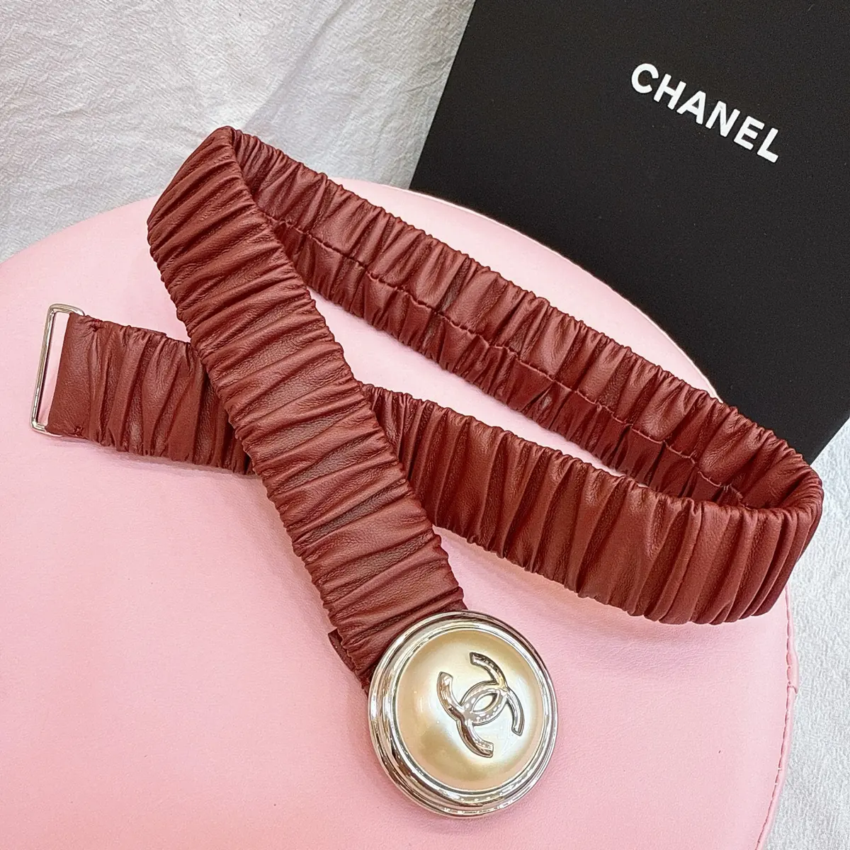 Chanel Style Leather Women's Belts Lookbook Reference image 2