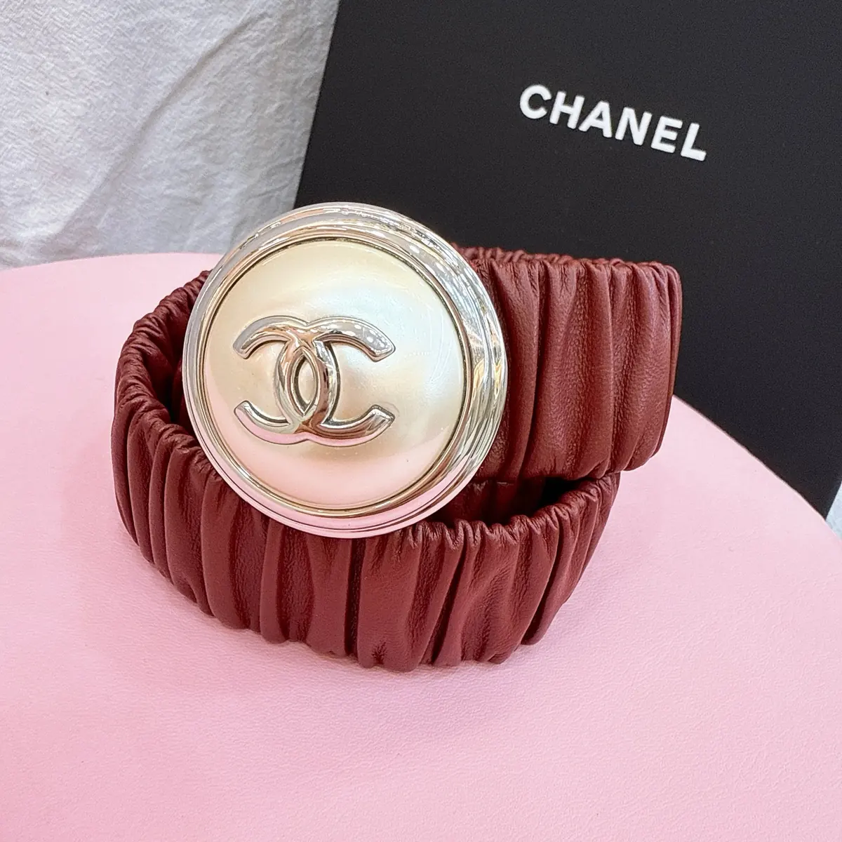 Chanel Style Leather Women's Belts Lookbook Reference image 5