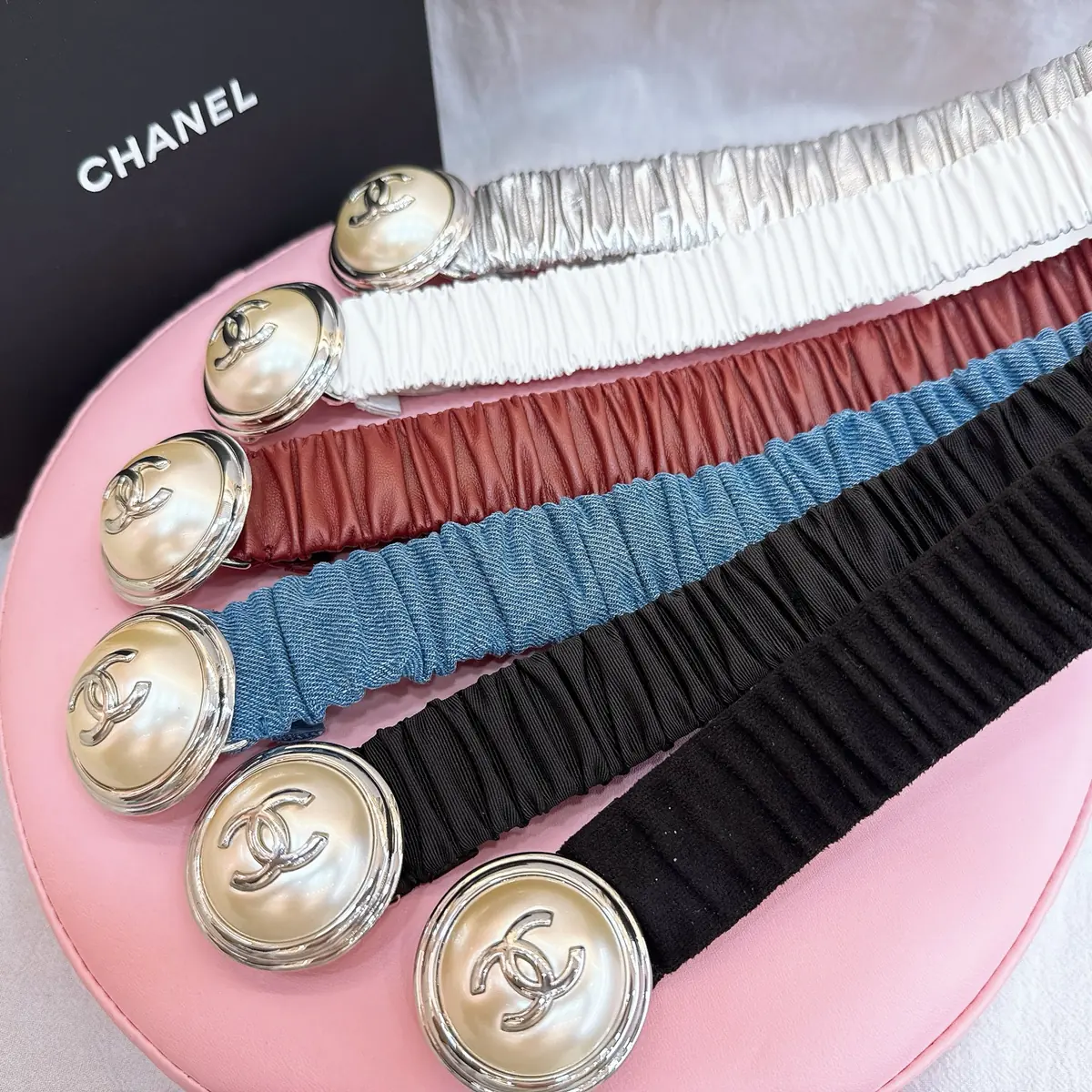 Chanel Style Leather Women's Belts Lookbook Reference image 6