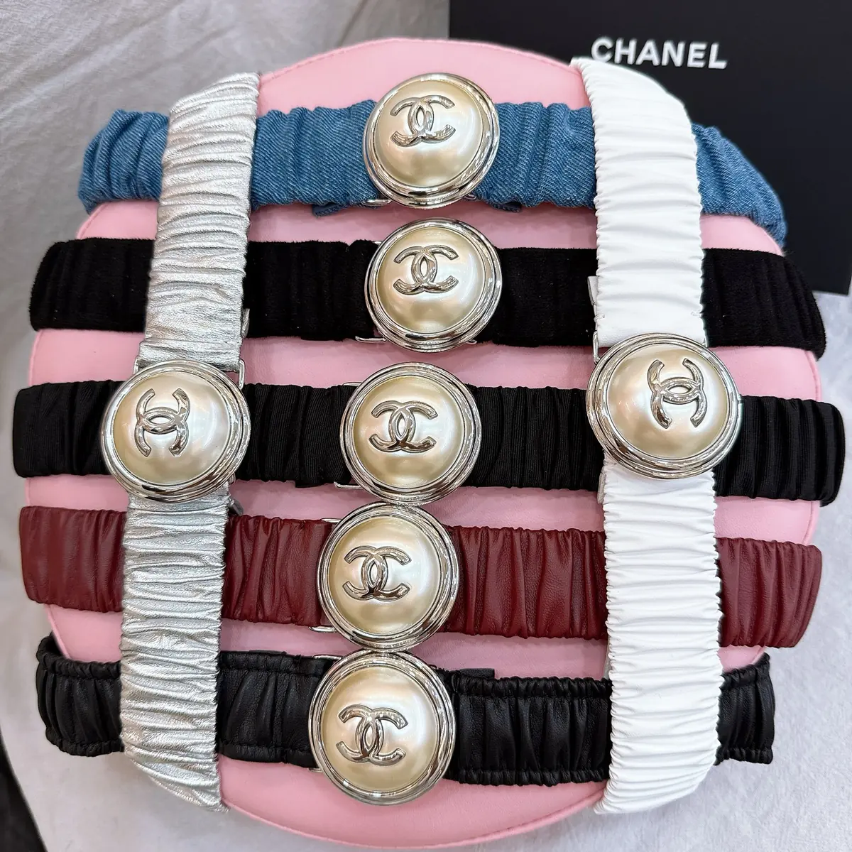 Chanel Style Leather Women's Belts Lookbook Reference image 6