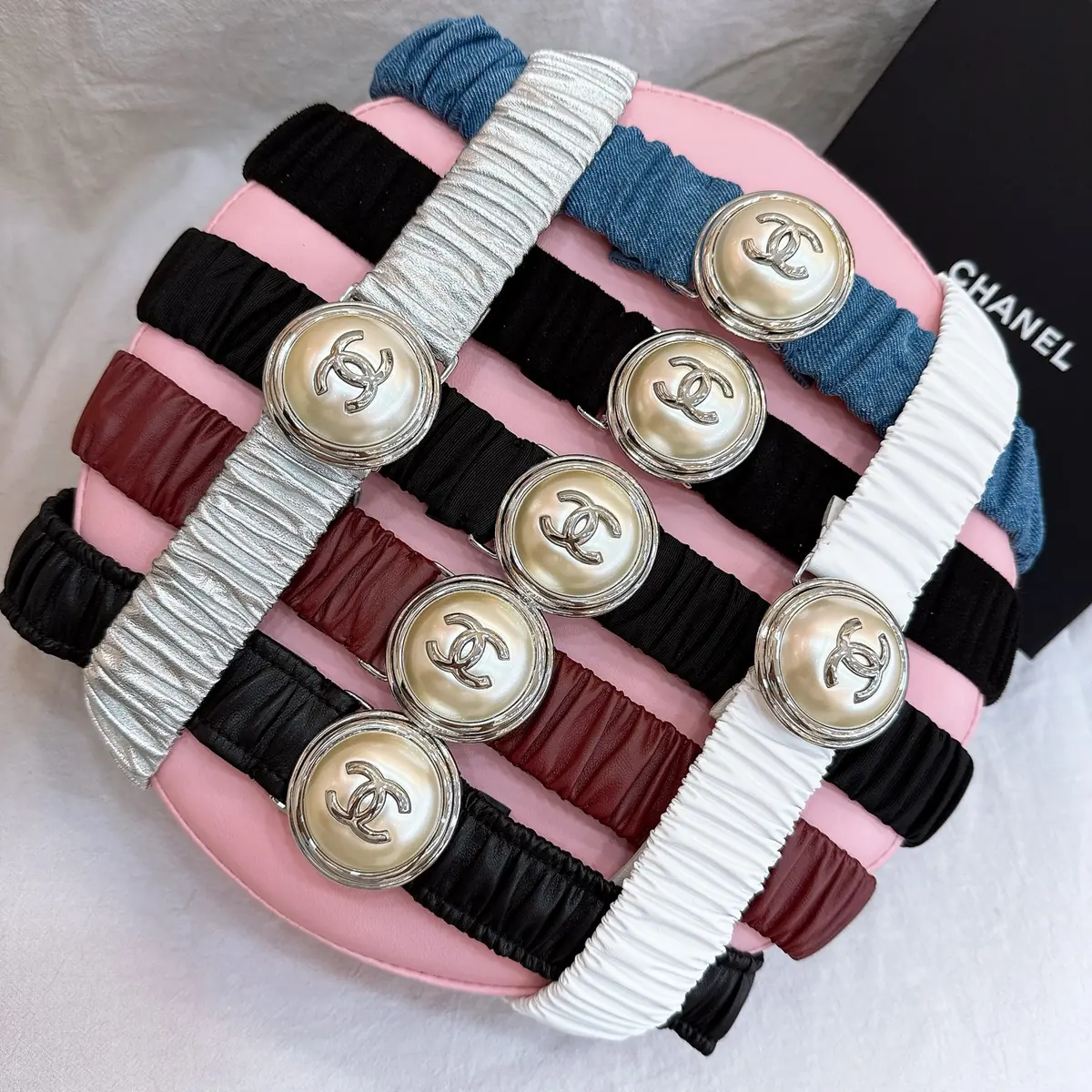 Chanel Style Leather Women's Belts Lookbook Reference image 6