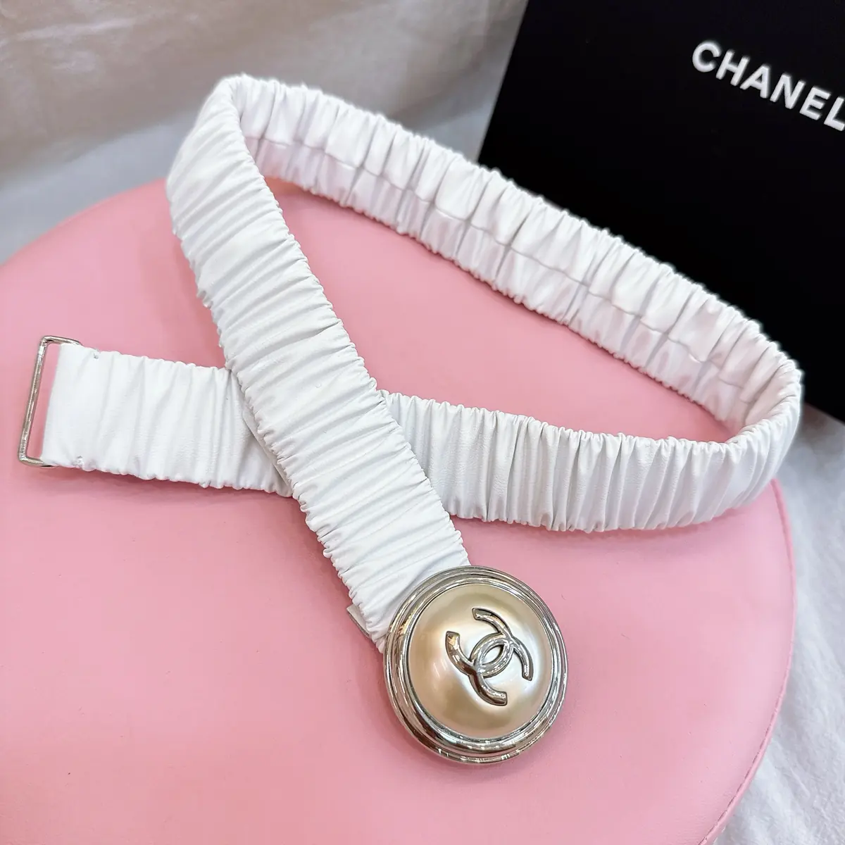 Chanel Style Leather Women's Belts Lookbook Reference image 4