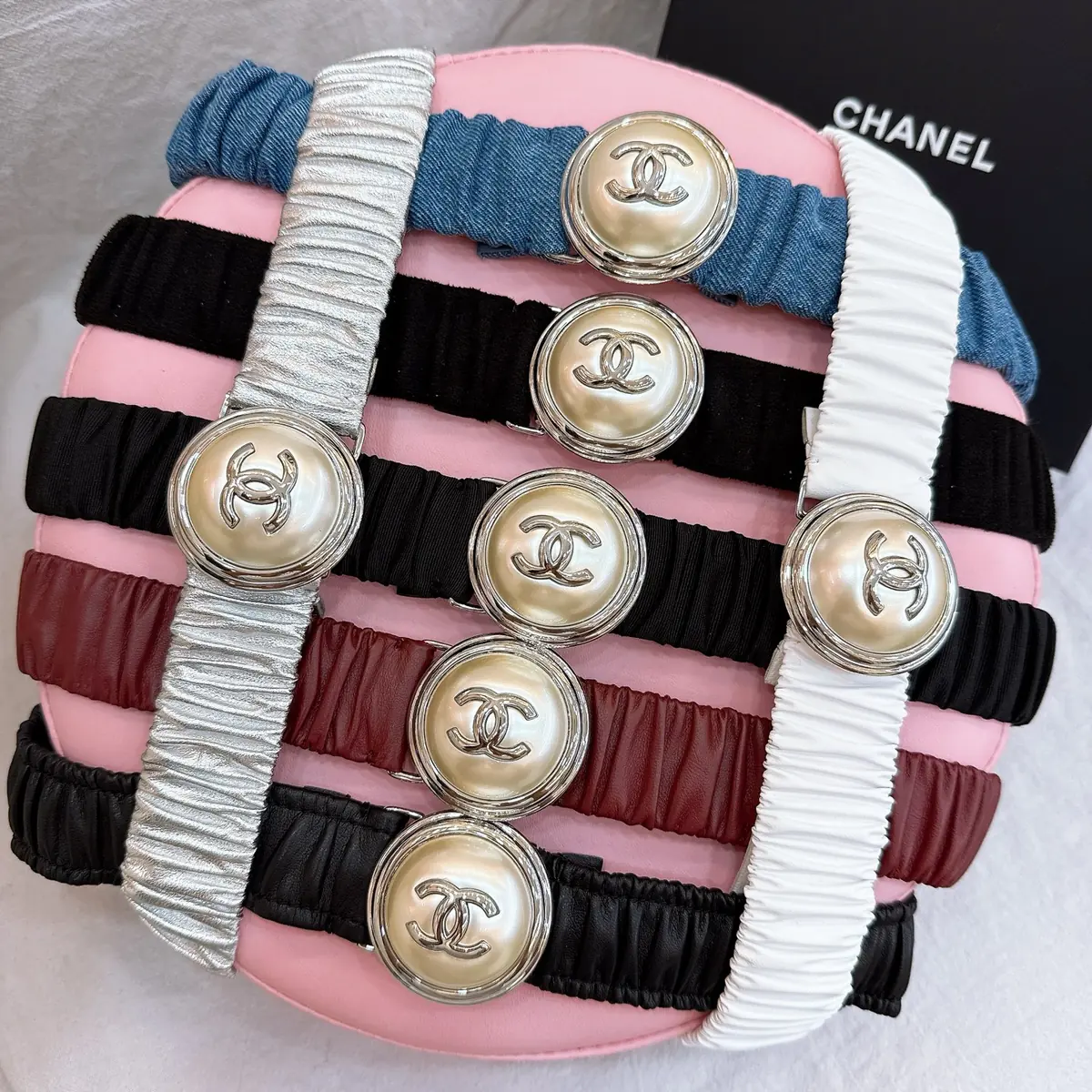 Chanel Style Leather Women's Belts Lookbook Reference image 6