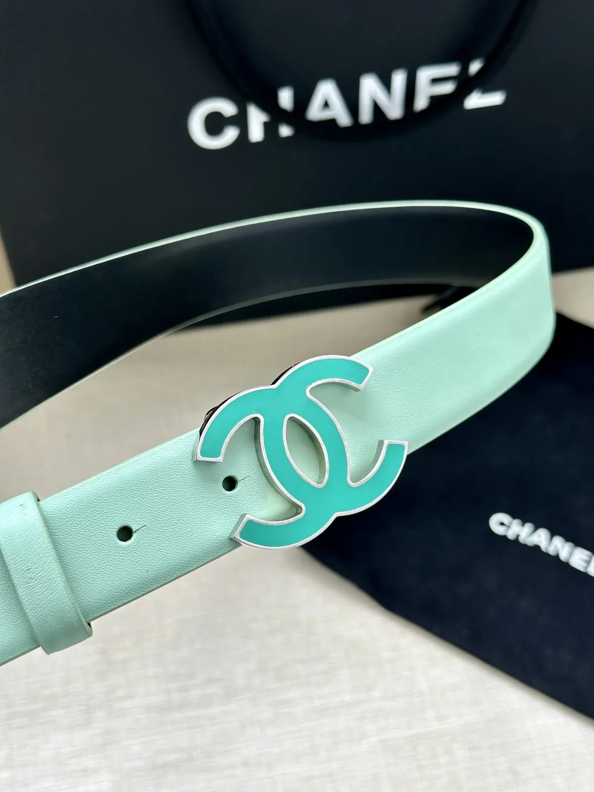 Chanel Style Leather Women's Belts Lookbook Reference image 2