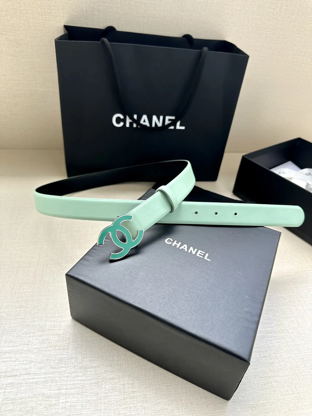 Chanel Style Leather Women's Belts Lookbook Reference image 4